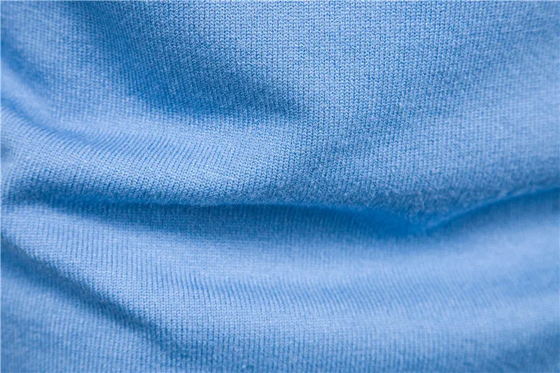 Men’s Classic Turtleneck Sweater – Slim Fit, Solid Color, Warm Winter Pullover