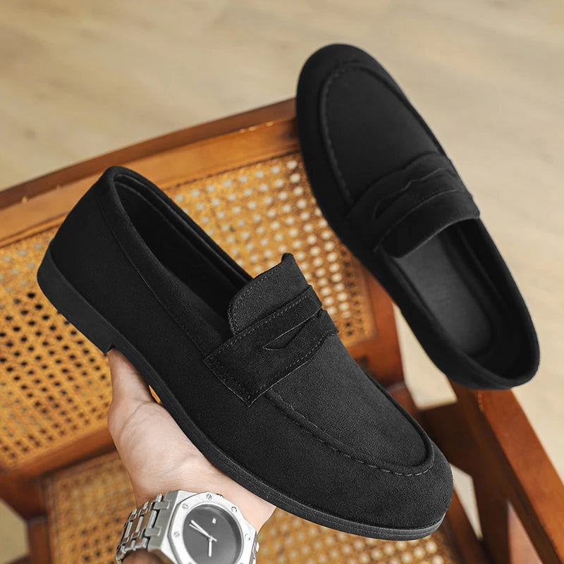 Classics Suede Slip-On Loafers Preppy