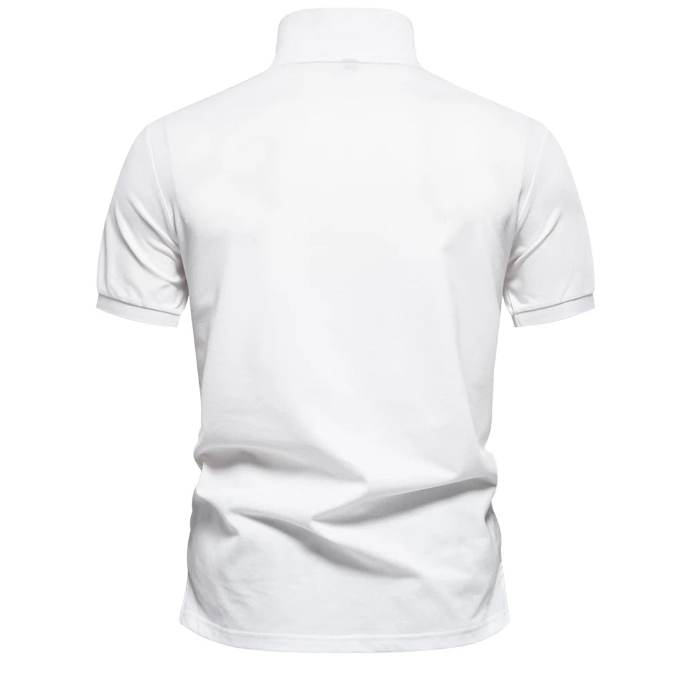 Men's Short Sleeve Polo Shirt, Gradient Printed, Summer Fashion, New Design