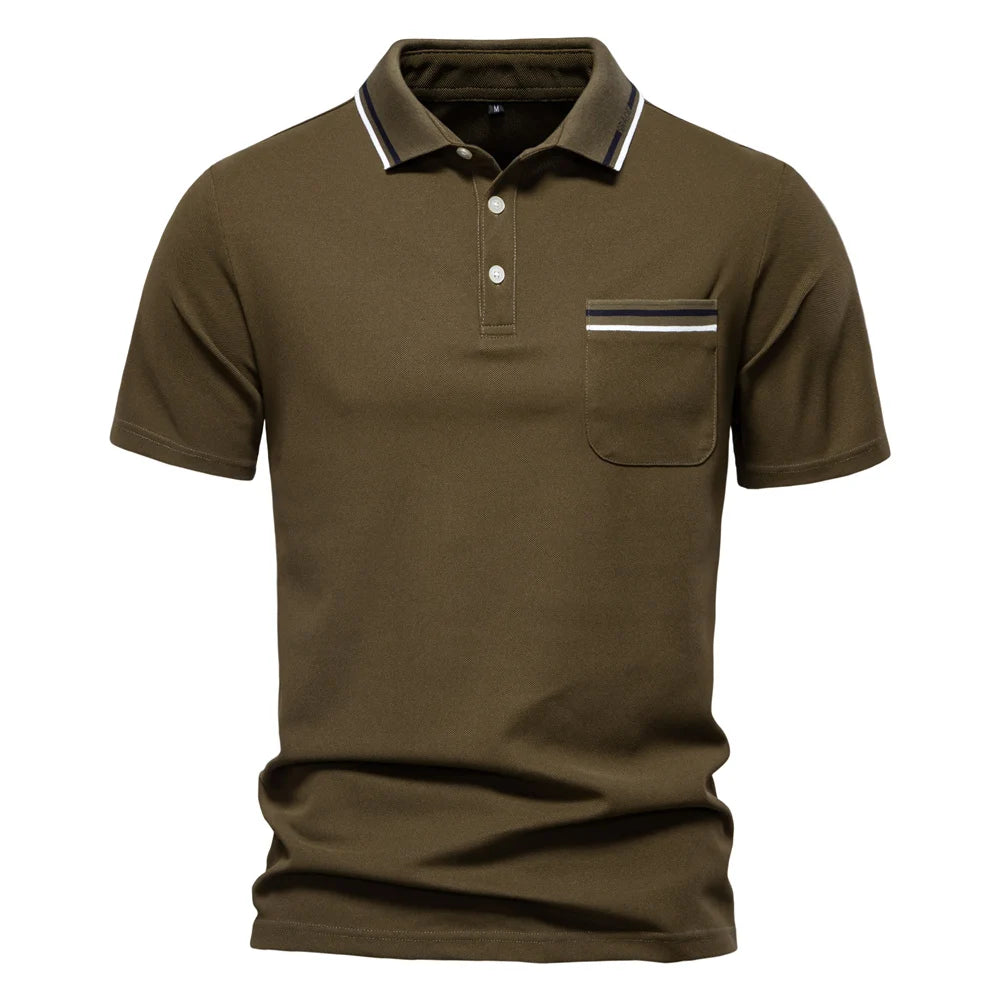 Classic Polo Shirt with Pocket
