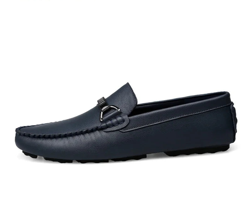 Luxurious Summer Loafers Made Of Leather