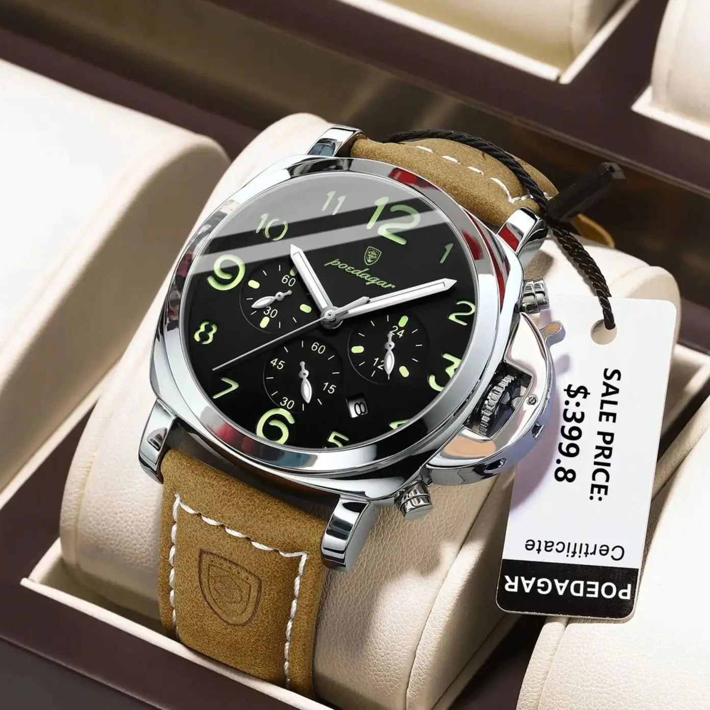 Luxury wristwatch - waterproof