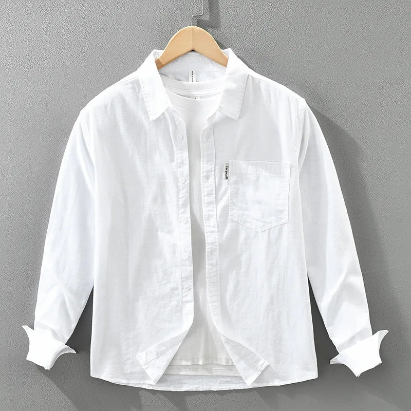 100% Linen Casual Shirt – Understated Luxury for the Modern Gentleman