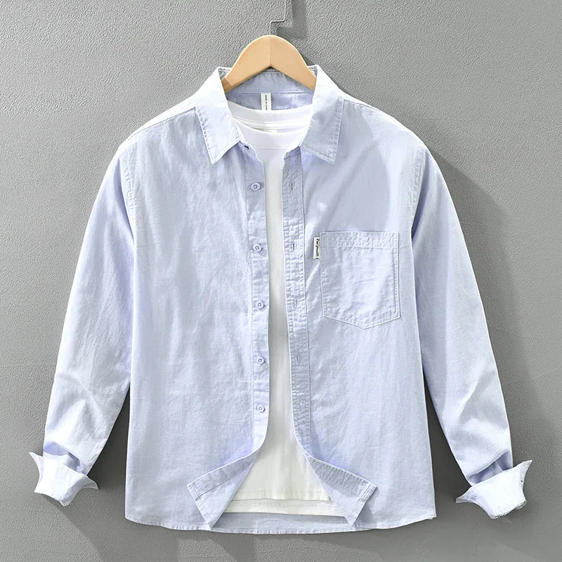 100% Linen Casual Shirt – Understated Luxury for the Modern Gentleman