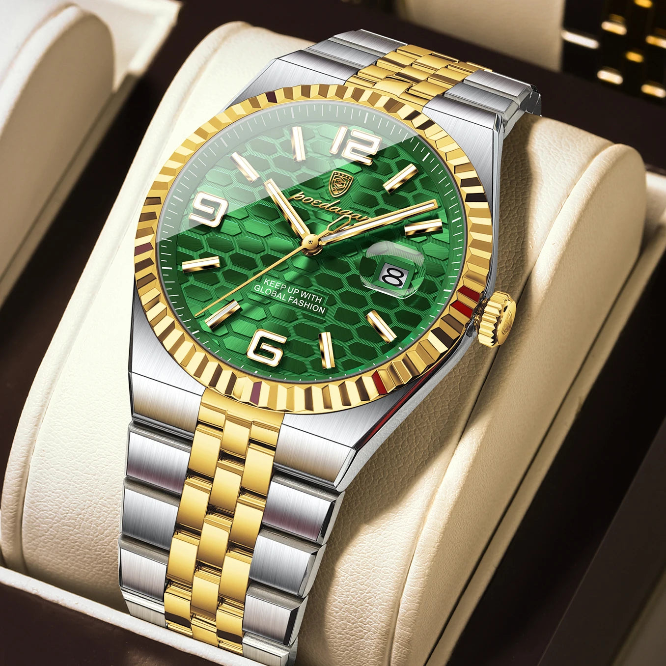 Luxury Men Watch Stainless - Steel Quartz Men's Waterproof