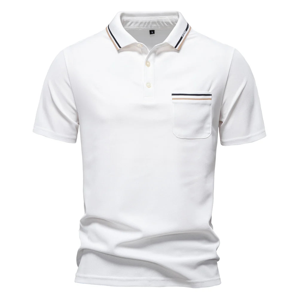 Classic Polo Shirt with Pocket