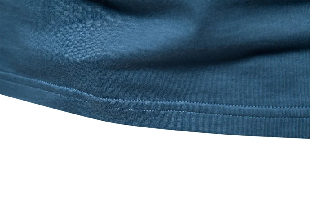 100% Cotton Embroidery Men's Polo New Summer Brand Social