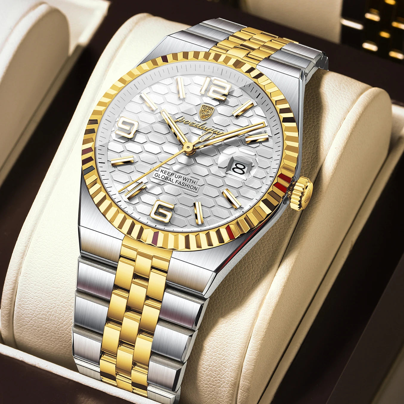 Luxury Men Watch Stainless - Steel Quartz Men's Waterproof