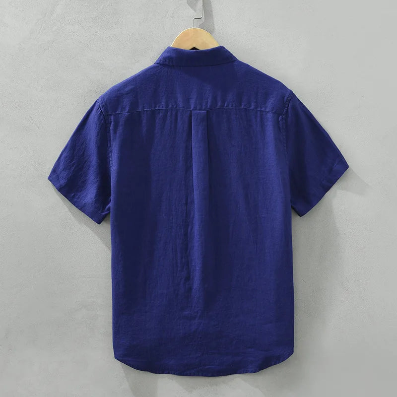100% Linen Casual Shirt– Effortless Old Money Style