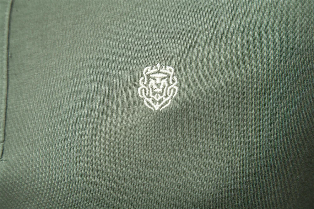 100% Cotton Embroidery Men's Polo New Summer Brand Social
