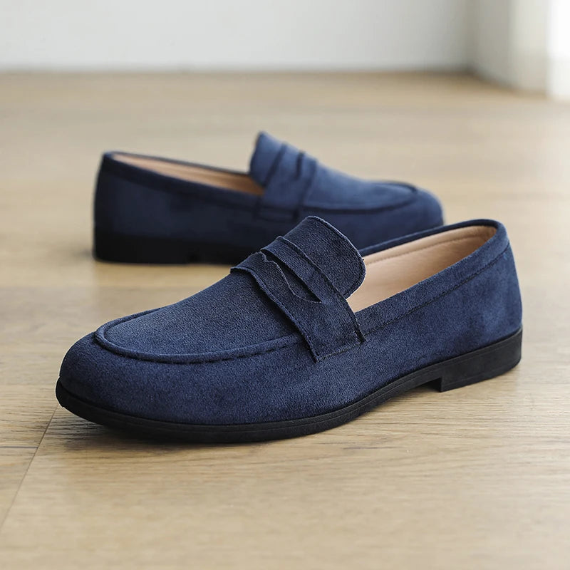 Classics Suede Slip-On Loafers Preppy