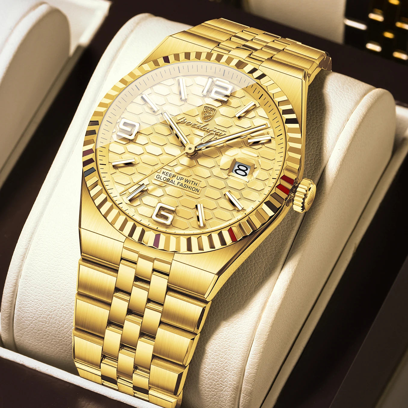 Luxury Men Watch Stainless - Steel Quartz Men's Waterproof