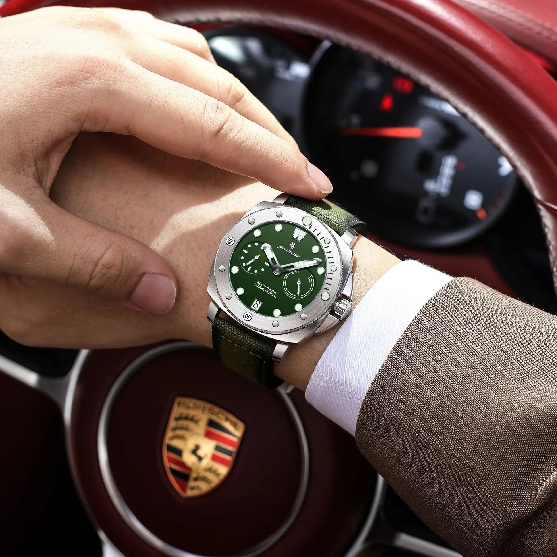 Luxury wristwatch - waterproof