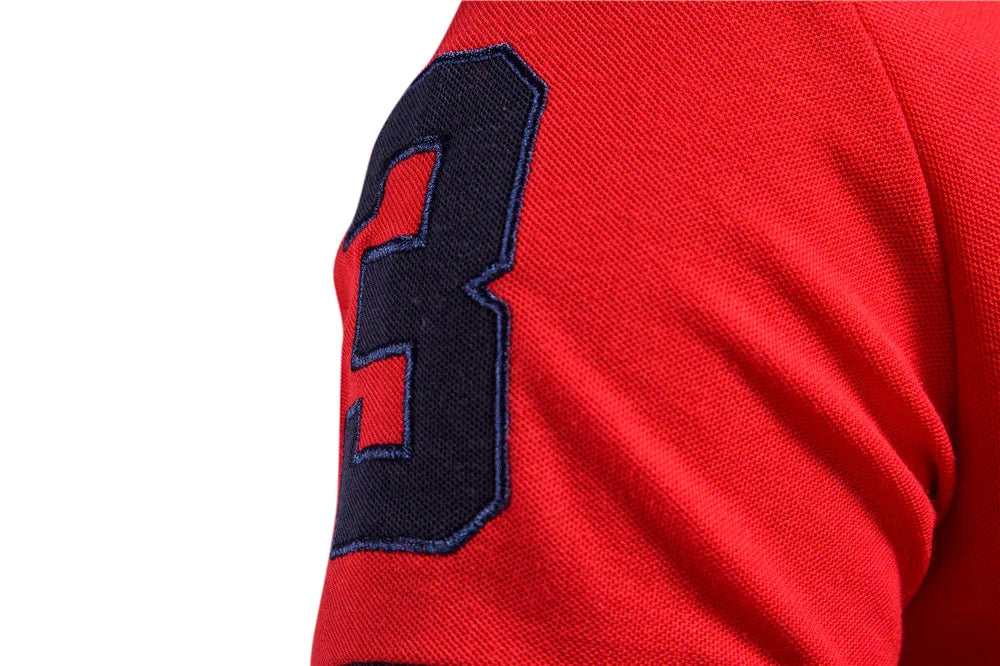 Embroidery Cotton Polo Shirts New Summer Fashion