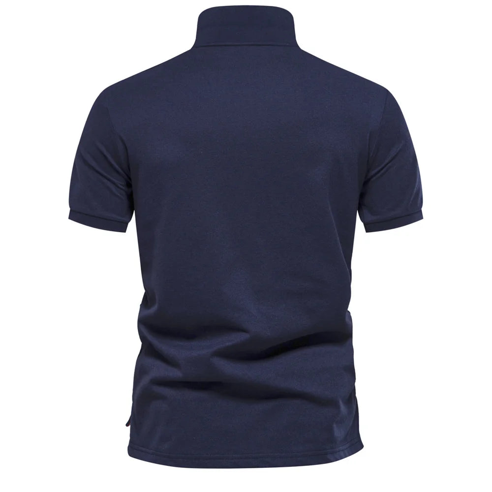 Men's Short Sleeve Polo Shirt, Gradient Printed, Summer Fashion, New Design