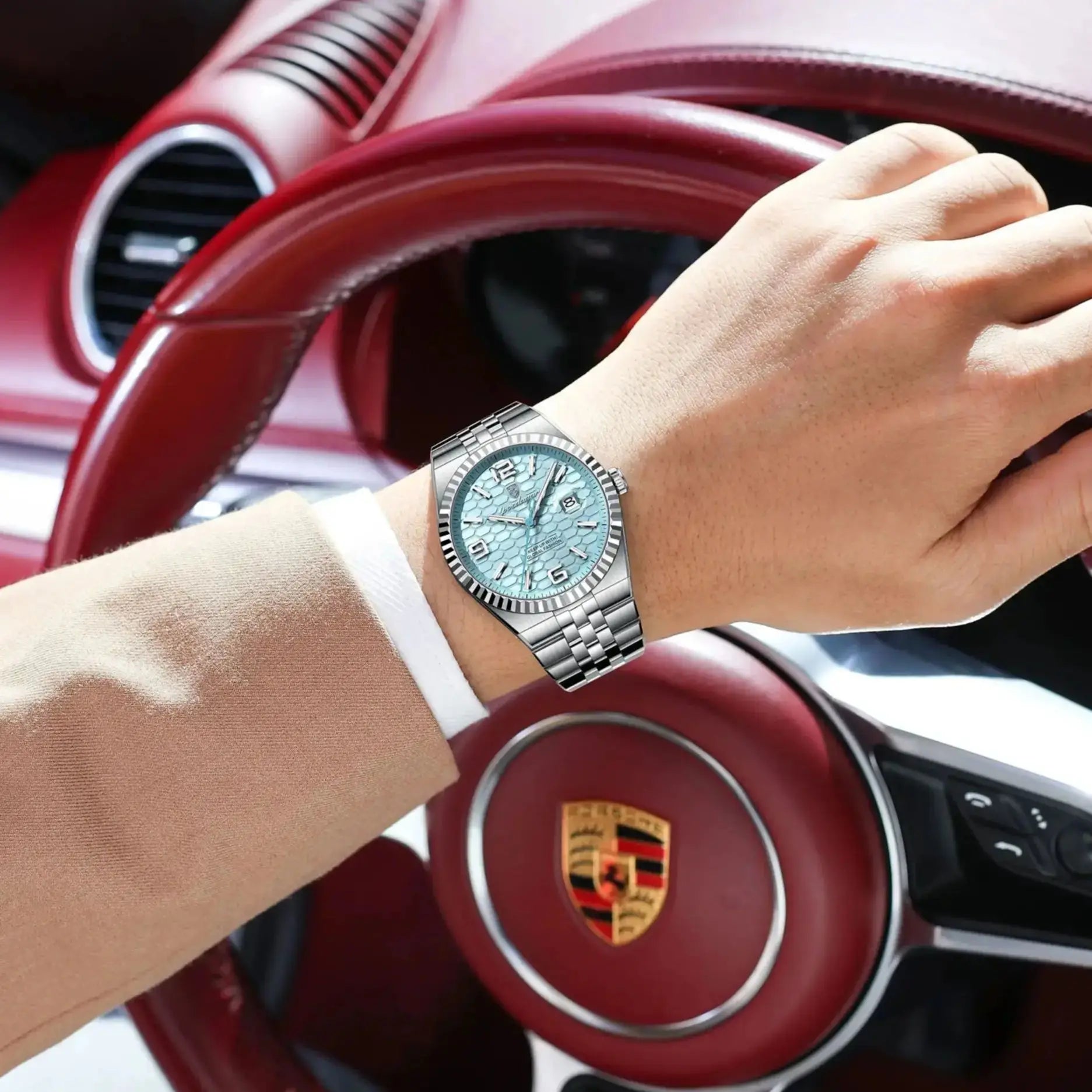 Luxury Men Watch Stainless - Steel Quartz Men's Waterproof