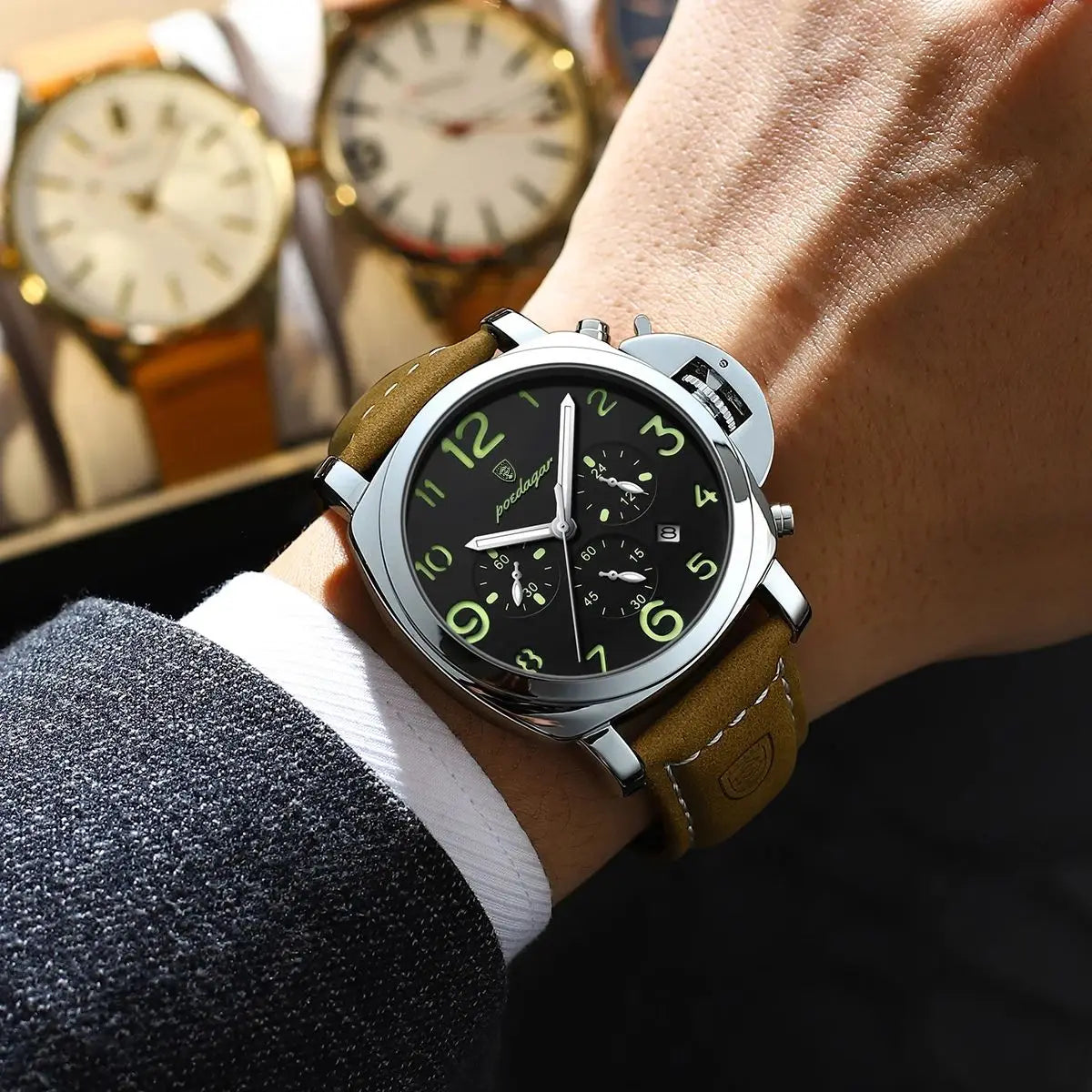 Luxury wristwatch - waterproof