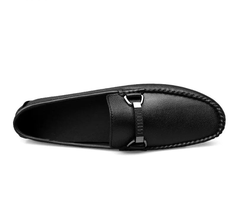 Luxurious Summer Loafers Made Of Leather