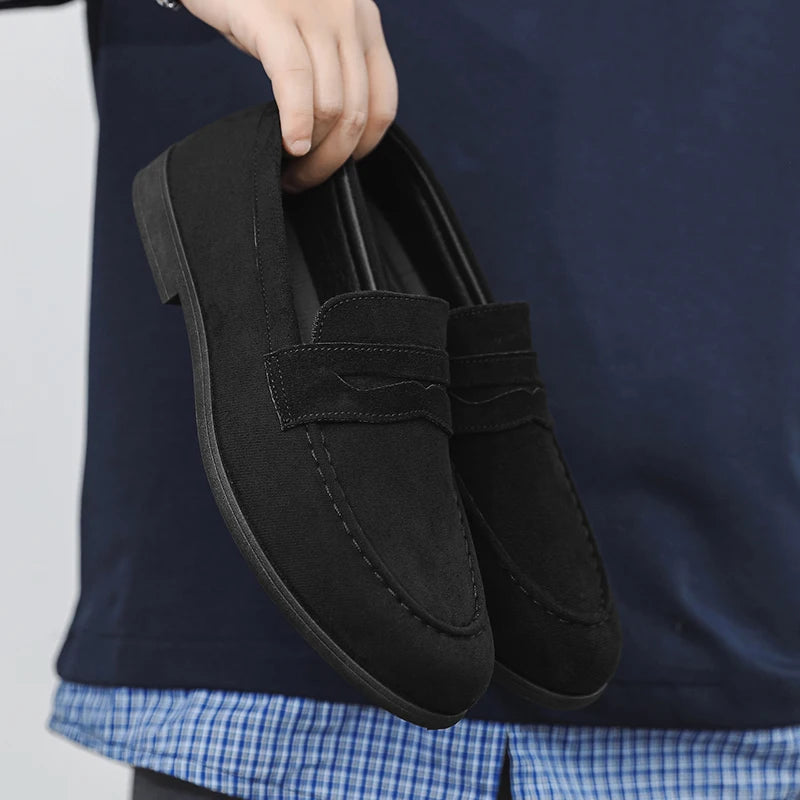 Classics Suede Slip-On Loafers Preppy