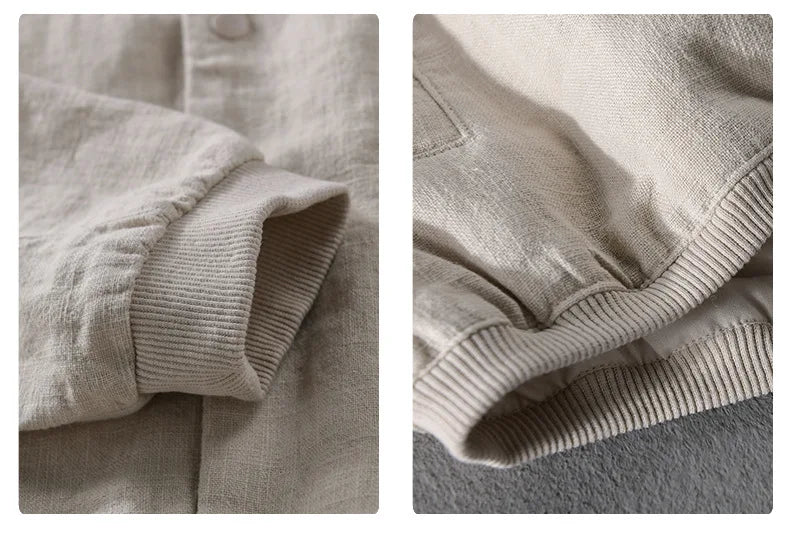 Giacca da uomo in lino 100% - Stile casual leggero