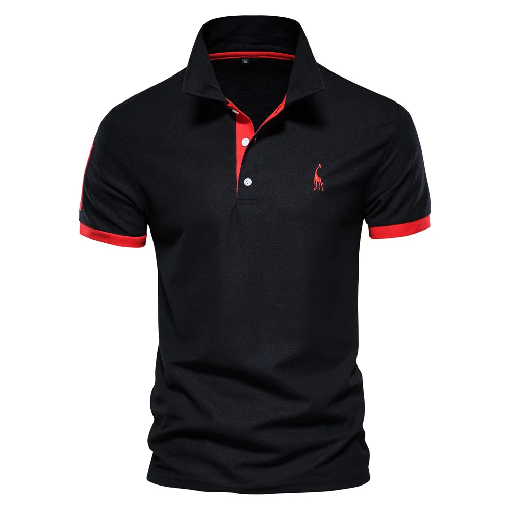 Embroidery Cotton Polo Shirts New Summer Fashion