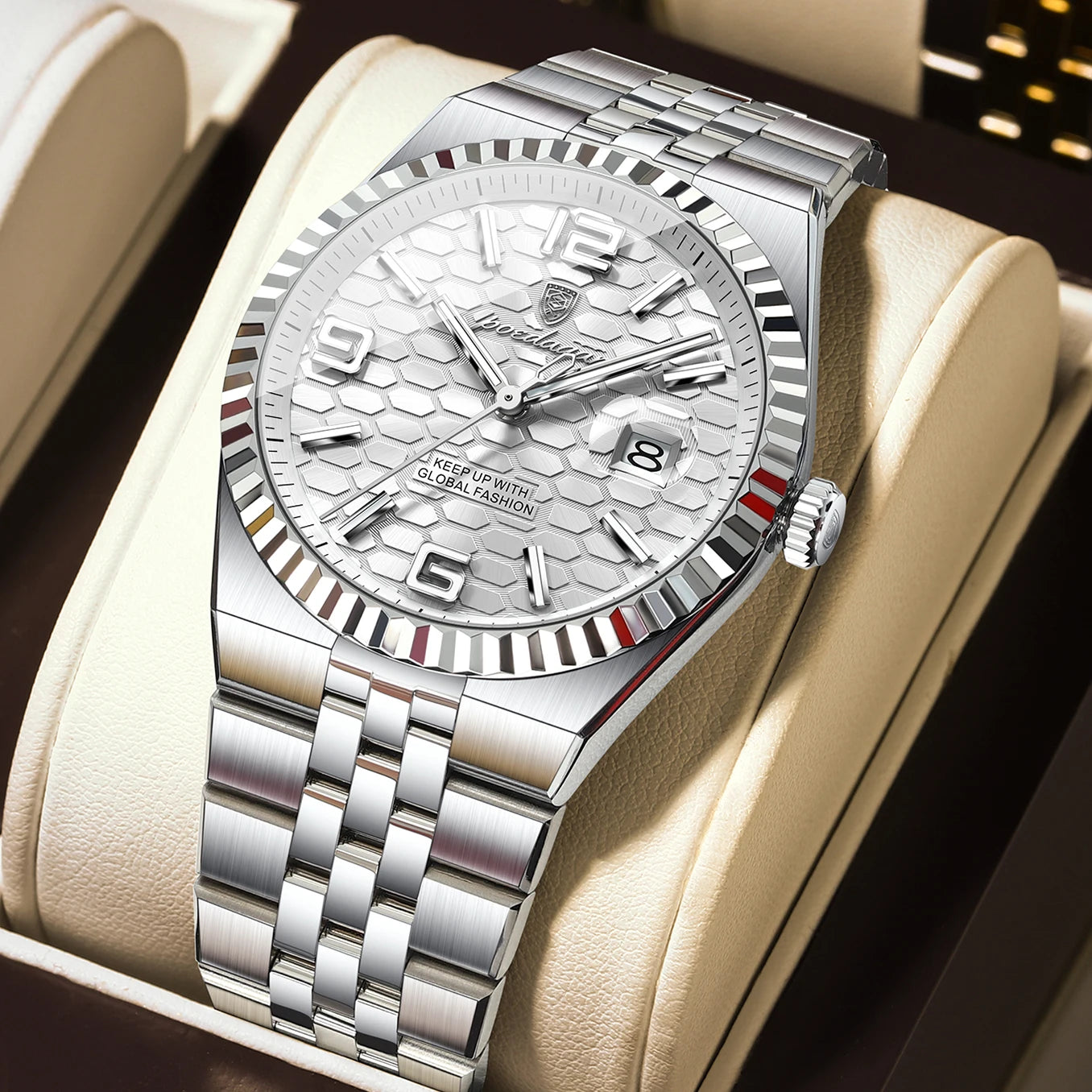 Luxury Men Watch Stainless - Steel Quartz Men's Waterproof