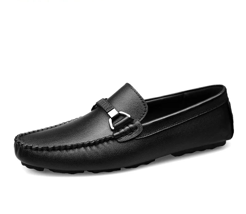 Luxurious Summer Loafers Made Of Leather