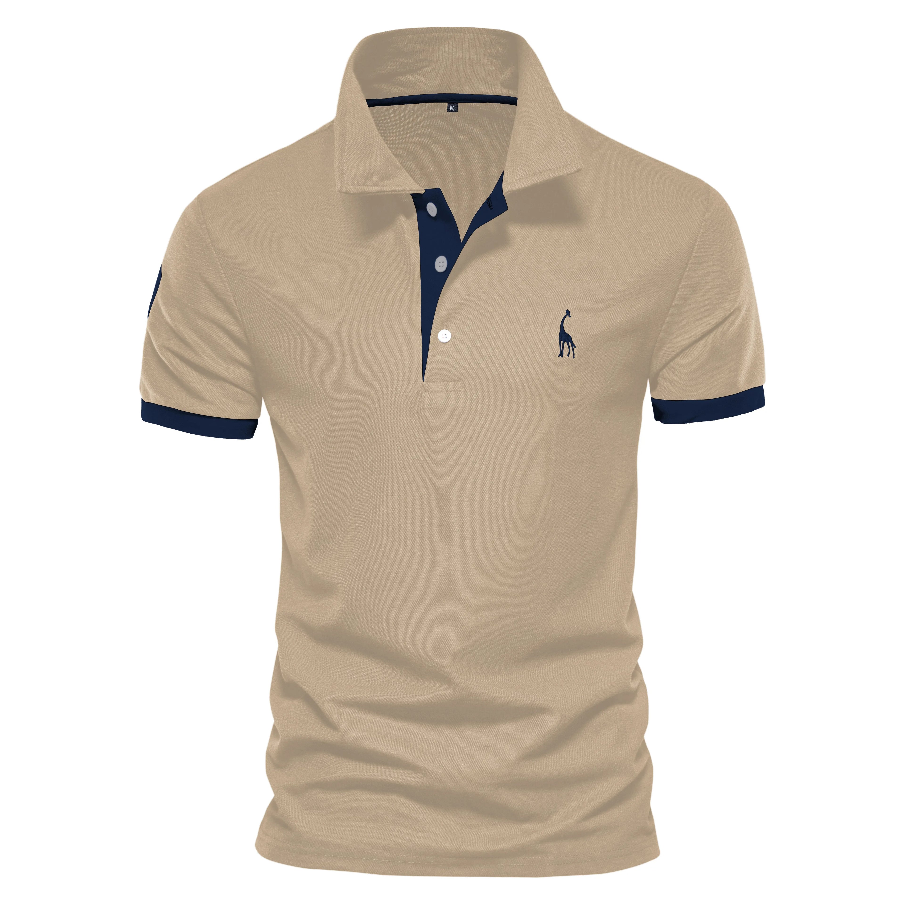 Embroidery Cotton Polo Shirts New Summer Fashion