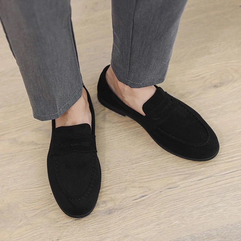 Classics Suede Slip-On Loafers Preppy