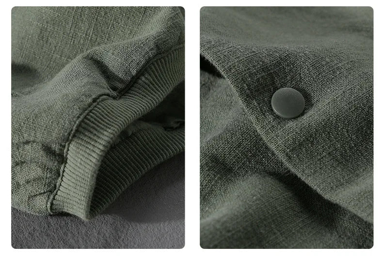 Giacca da uomo in lino 100% - Stile casual leggero