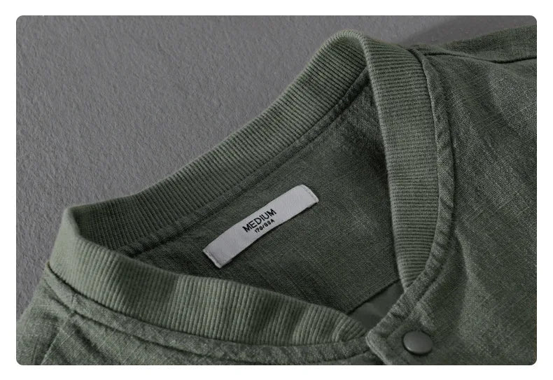 Giacca da uomo in lino 100% - Stile casual leggero