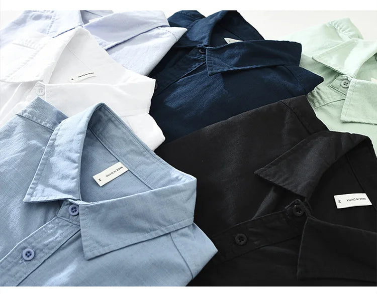 100% Linen Casual Shirt – Understated Luxury for the Modern Gentleman