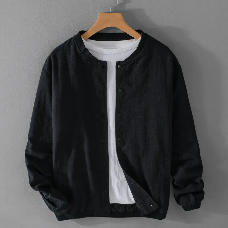 Giacca da uomo in lino 100% - Stile casual leggero