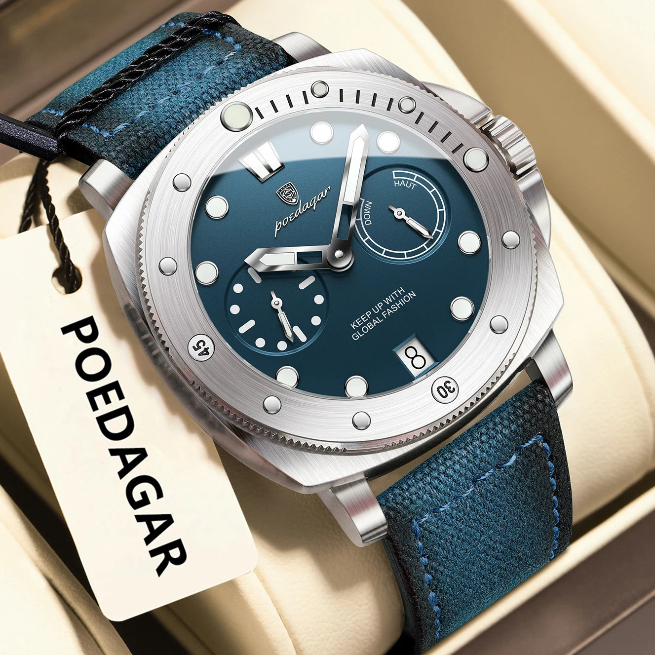 Luxury wristwatch - waterproof