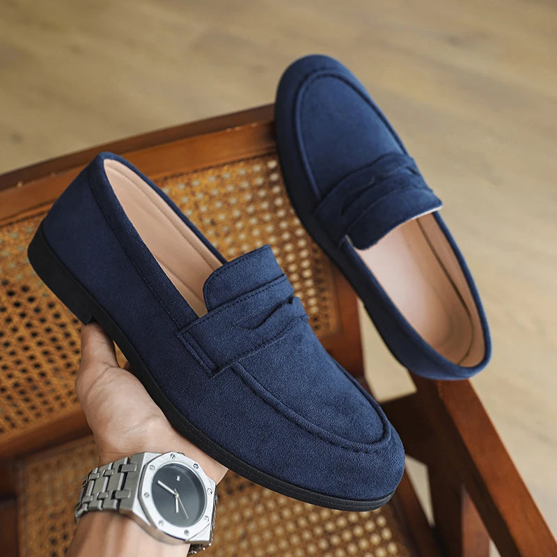 Classics Suede Slip-On Loafers Preppy