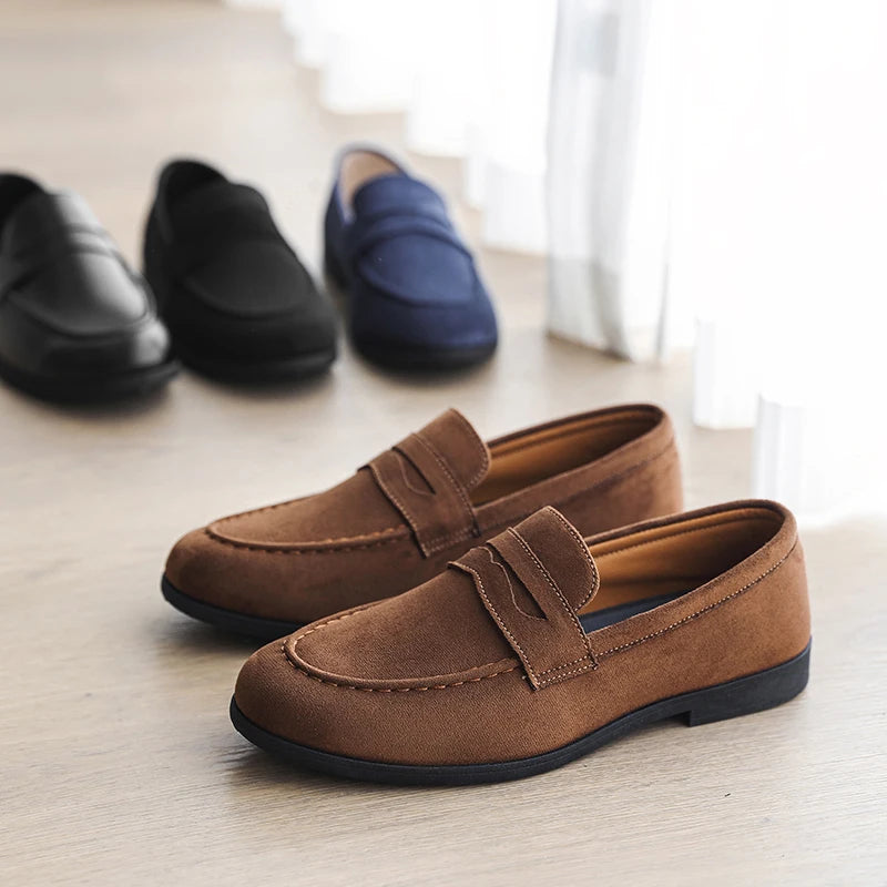 Classics Suede Slip-On Loafers Preppy