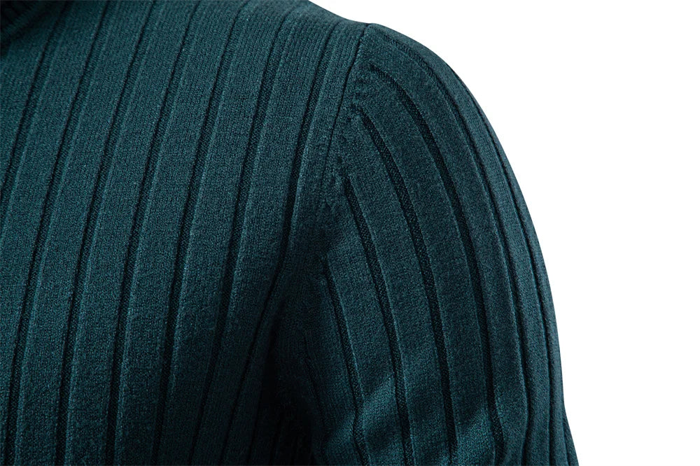 Men's Turtleneck Sweater High Quality Sweater