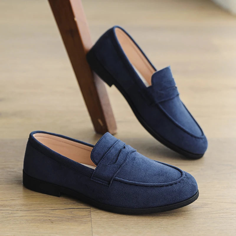Classics Suede Slip-On Loafers Preppy