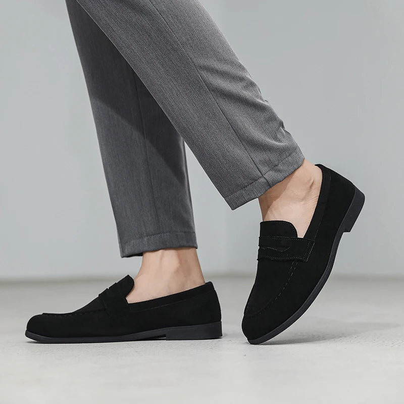 Classics Suede Slip-On Loafers Preppy