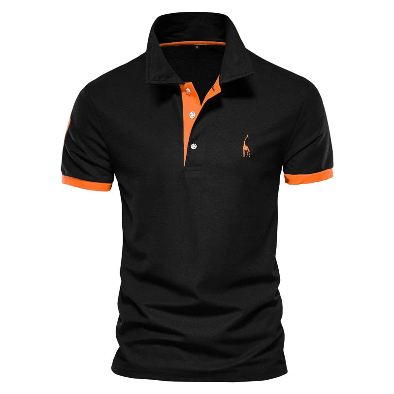 Embroidery Cotton Polo Shirts New Summer Fashion