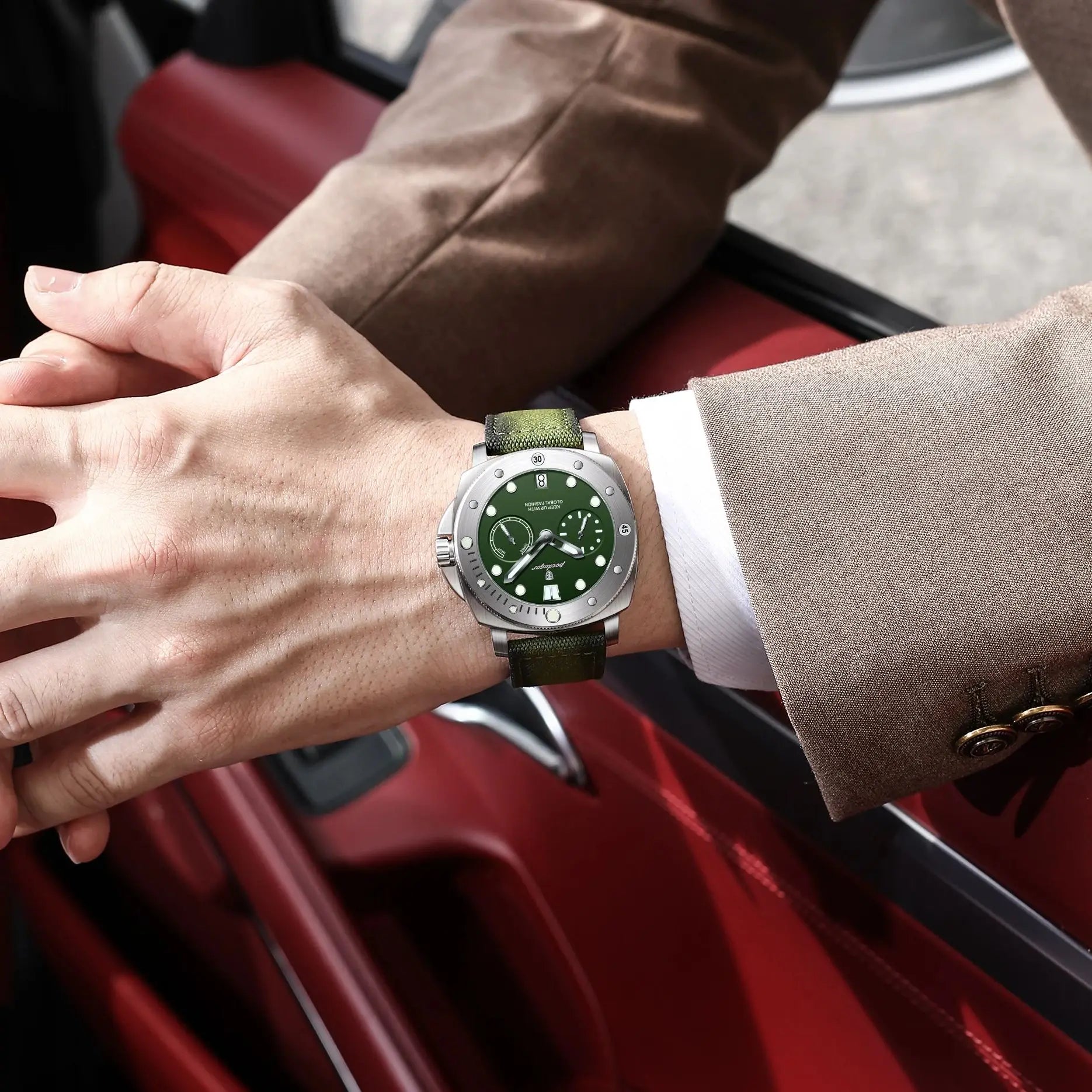 Luxury wristwatch - waterproof
