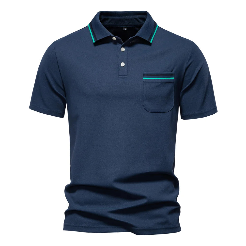 Classic Polo Shirt with Pocket