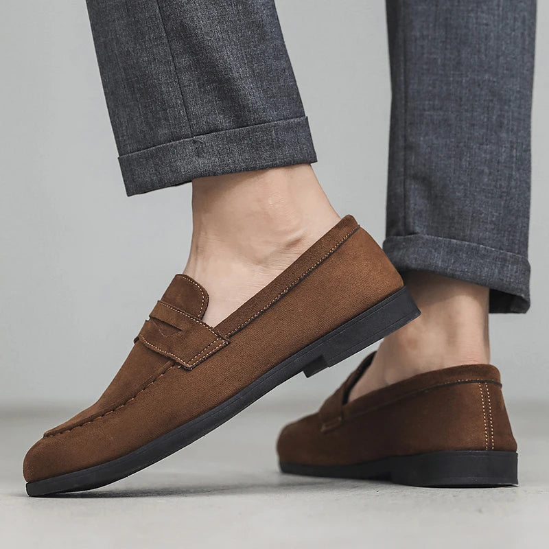Classics Suede Slip-On Loafers Preppy