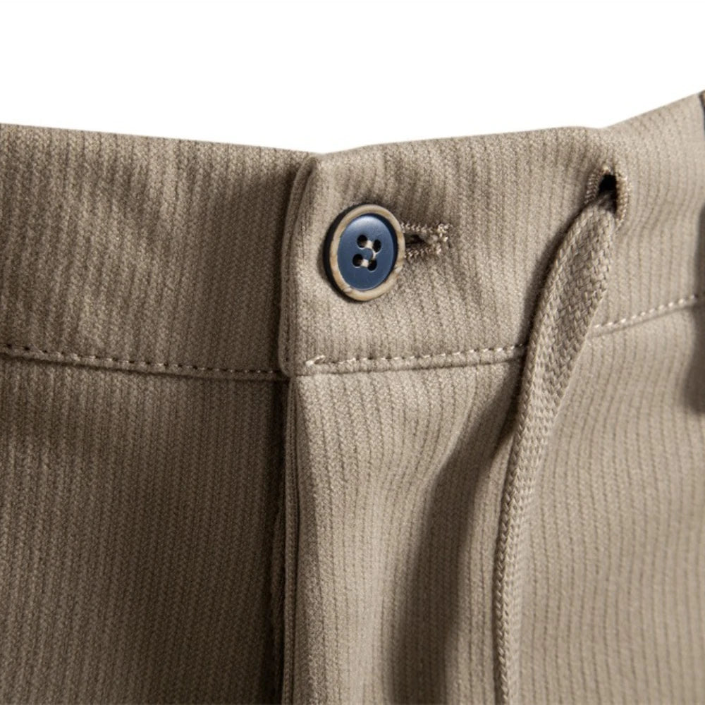 Pantaloni antivento pesanti da uomo: caldi, elastici in vita, comodi e casual per l'inverno