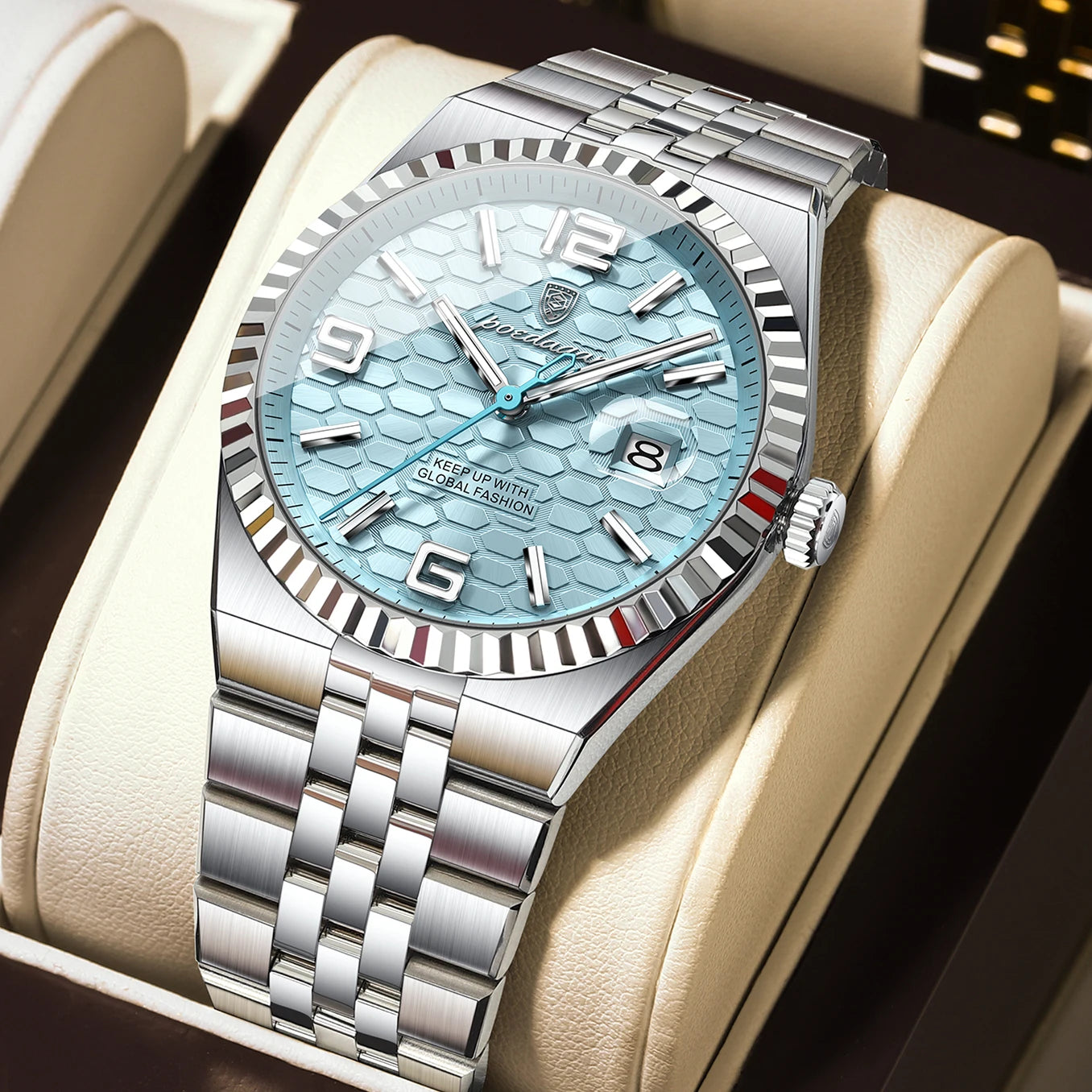 Luxury Men Watch Stainless - Steel Quartz Men's Waterproof