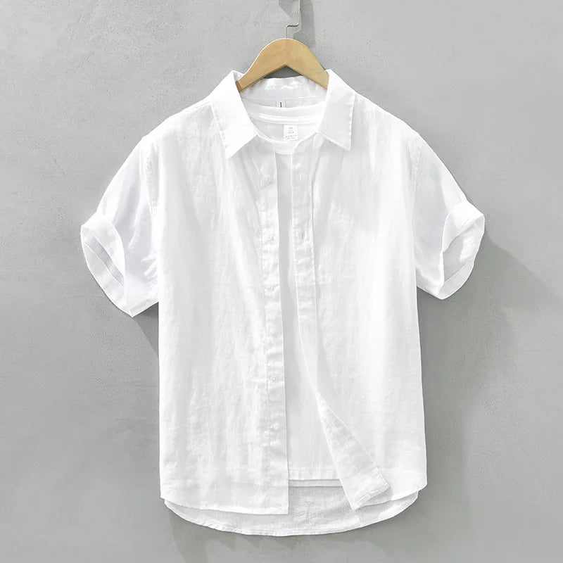 100% Linen Casual Shirt– Effortless Old Money Style
