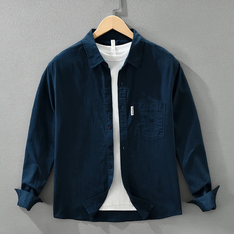 100% Linen Casual Shirt – Understated Luxury for the Modern Gentleman