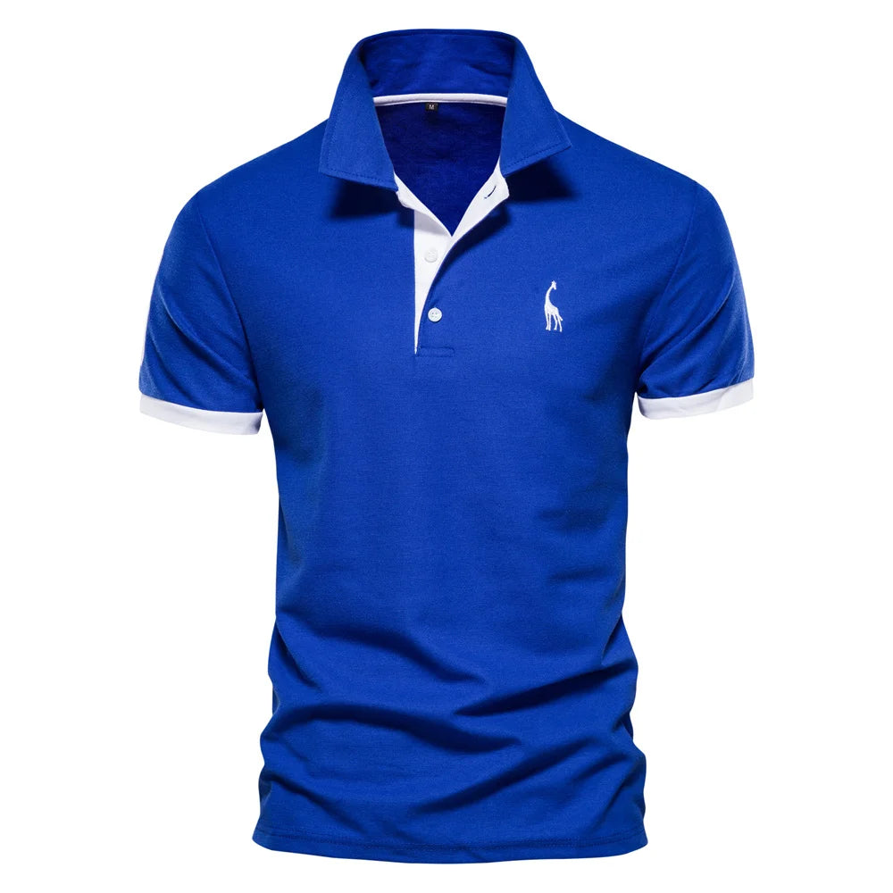 Embroidery Cotton Polo Shirts New Summer Fashion