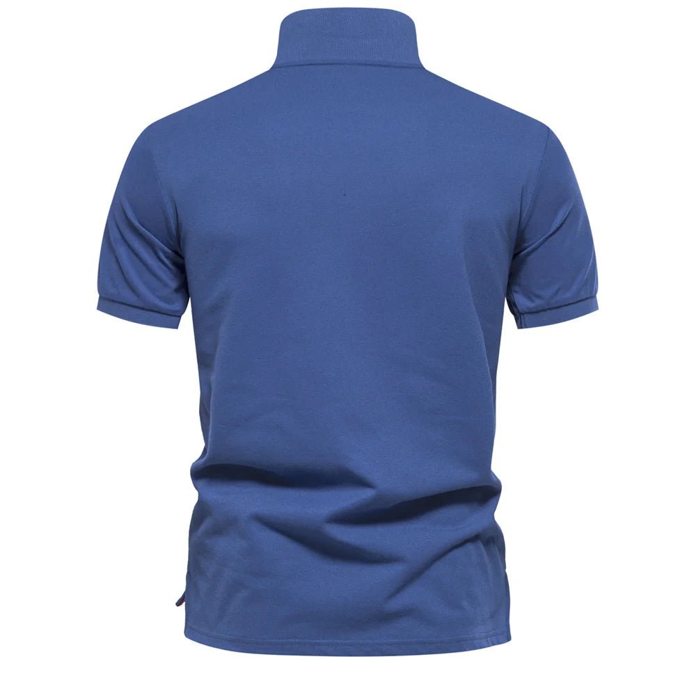Men's Short Sleeve Polo Shirt, Gradient Printed, Summer Fashion, New Design
