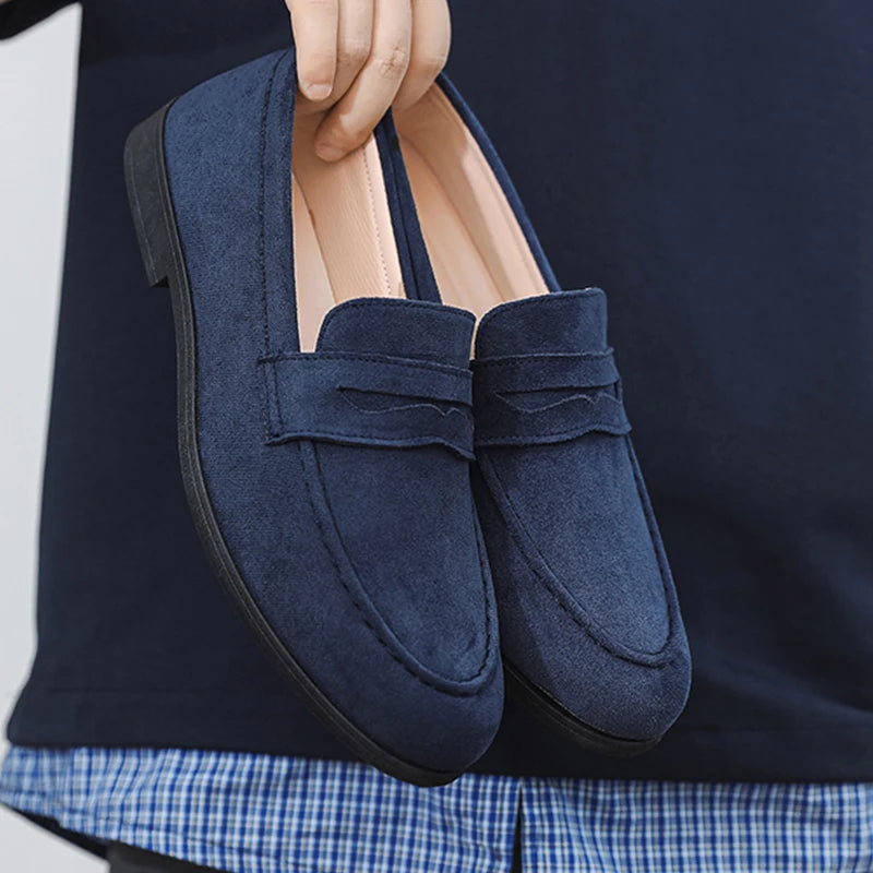 Classics Suede Slip-On Loafers Preppy